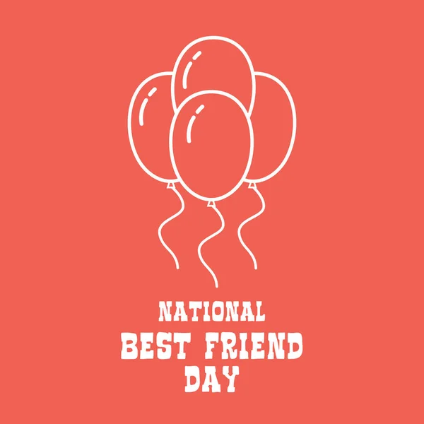 470+ National Best Friends Day Ilustração de stock, gráficos