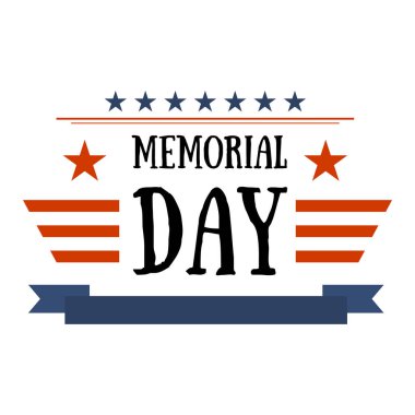 Anma Günü vektör şablonu kutlu olsun. Tebrik kartları, pankart veya yazdırma için tasarla