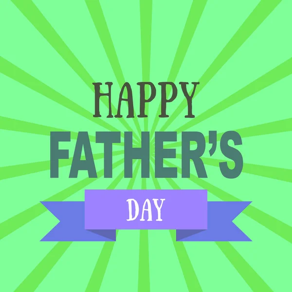 Happy Fathers Day Kalligrafi Ljus Banner Pappa Min Kung Illustration — Stock vektor