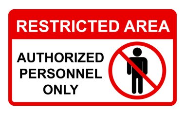 Vektör Yasak İşaret Yasak Alanı