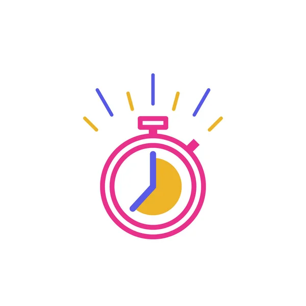 Snelle tijd logo — Stockvector