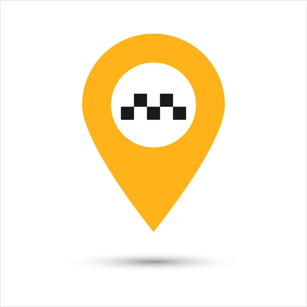 Taxi servicios vector iconos — Archivo Imágenes Vectoriales