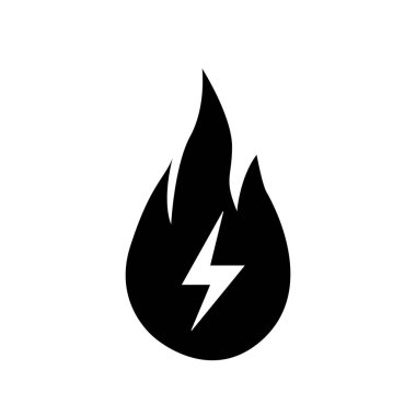 Kalori yakma ikonu. Fitness koleksiyonundan birinci sınıf biçim tasarımı.