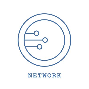 Vektör Genel Ağ simgesi.