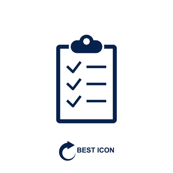 Check list icon vector illustration. — Stock Vector