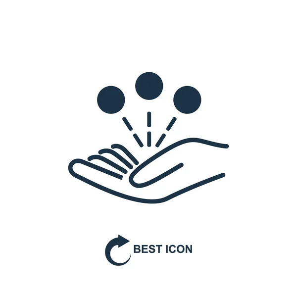 Consolidation icon. Quality design element. Classic style icon. Vector — 图库矢量图片