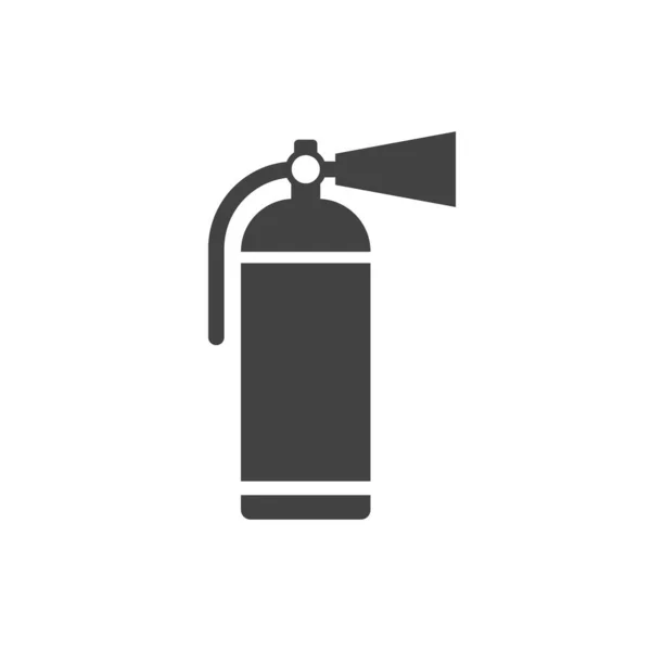 Brandblusser Vector Pictogram Logo Illustratie Ontwerp Een Veilig Redding Gereedschap — Stockvector