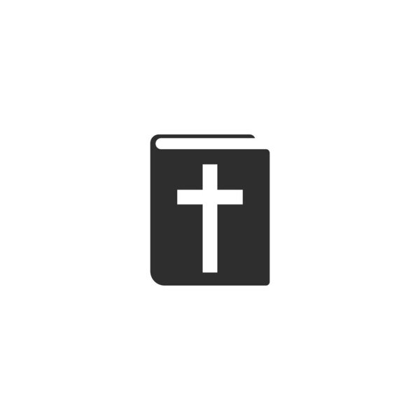 Holy bible icon on white background. Vector