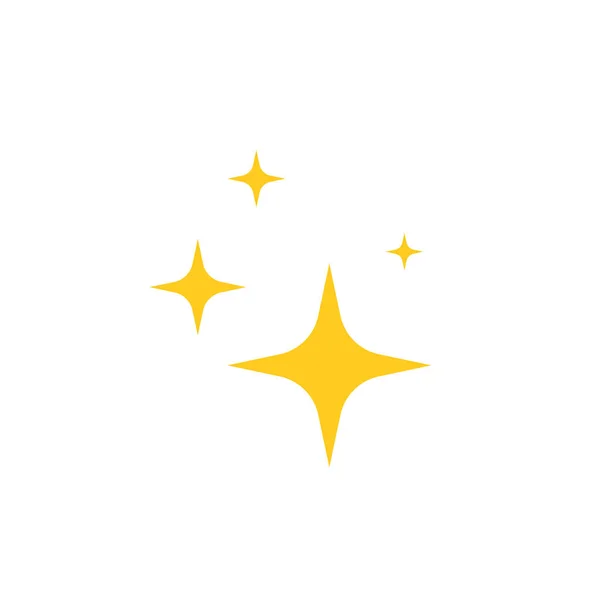 Иконка Star Blink Векторная Иллюстрация Плоский Дизайн Бизнеса Финансового Маркетинга — стоковый вектор