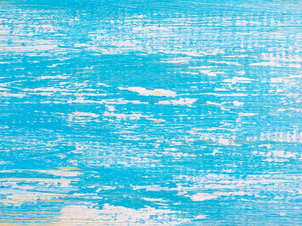 Ağır yıpranmış ahşap Pano mavi boya ile boyanmış.