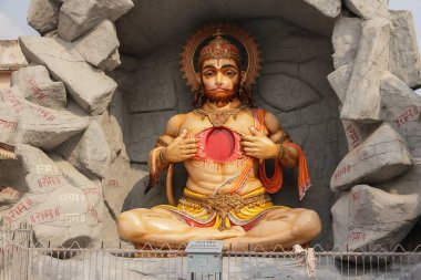 Hindu Tanrı Hanuman heykel