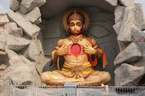 Hinduistický bůh Hanuman sochařství — Stock fotografie