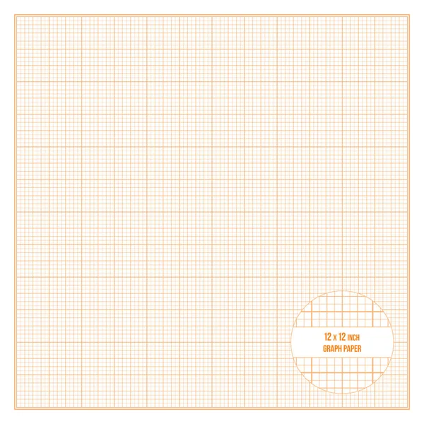 vector printable graph paper 12x12 inch size stock vector image by c laverock 157329070