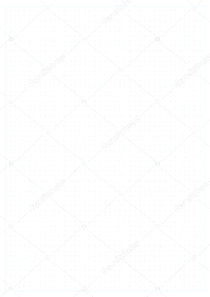 Dotted grid graph paper background