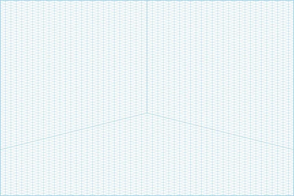 Широкоугольная изометрическая сетка — стоковый вектор