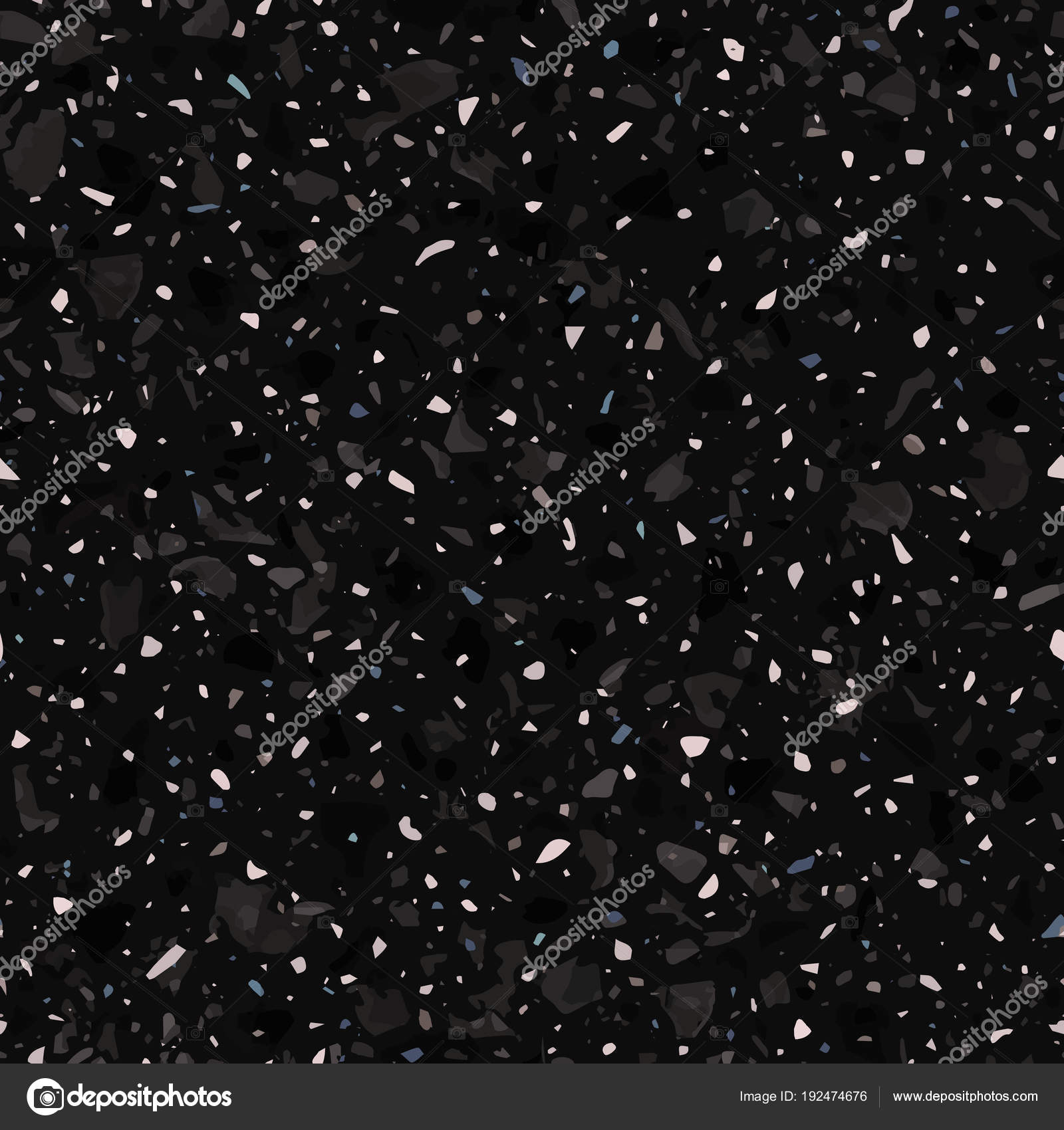 Terrazzo Flooring Vector Seamless Pattern Stock Terrazzo Flooring Vector Seamless Pattern Stock