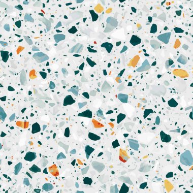 Terrazzo döşeme vektör seamless modeli