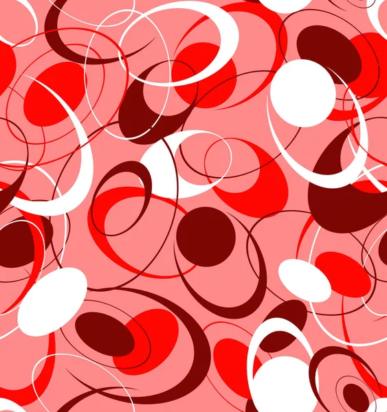 Kumaş üzerine kırmızı tonlarda basmak için kusursuz dokular. Vektör grafikleri.