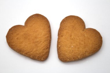 Kalpler - aşk sembolü şeklinde iki tanımlama bilgileri