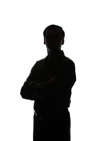 Portrait of a young man, front view — Stock Photo, Image