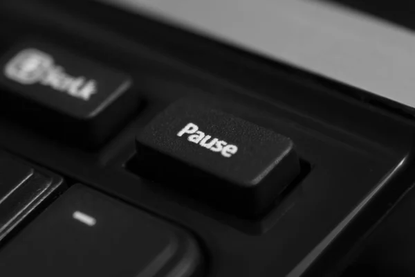 Black Computer Keyboard Close Symbol — Stock Photo, Image