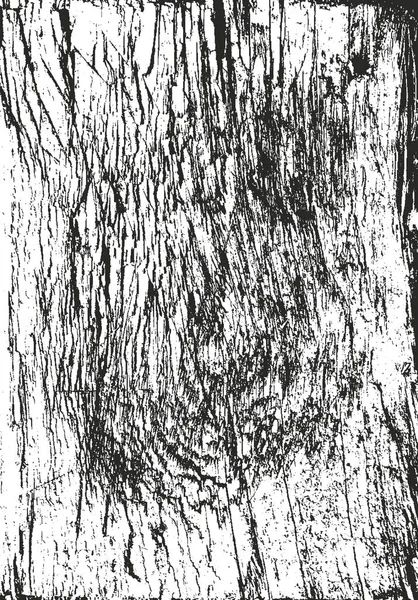 고민된 오버레이 나무 껍질 질감 — 스톡 벡터