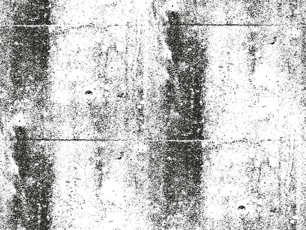 Nödställda overlay textur av damm metall, knäckt skalade betong — Stock vektor