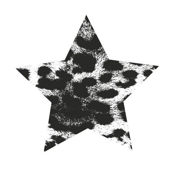 Star Grunge Label. Cadres rétro pour emblèmes. Timbre vintage vectoriel . — Image vectorielle