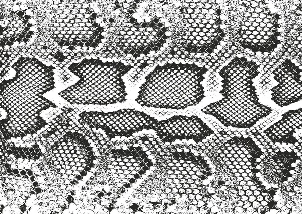 Superposición angustiada piel animal textura — Archivo Imágenes Vectoriales