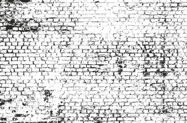 Textura superpuesta angustiada de ladrillo viejo — Archivo Imágenes Vectoriales