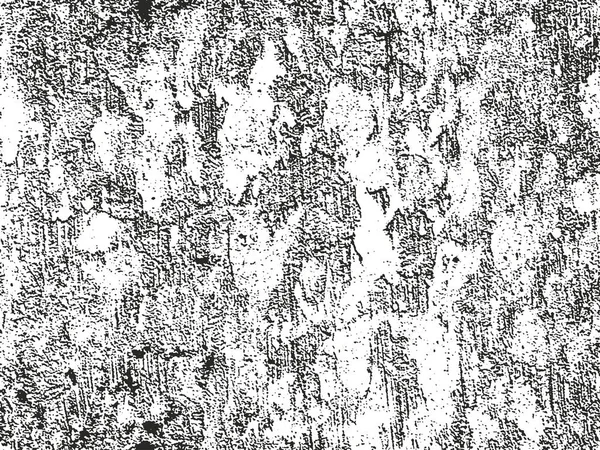 Texture de recouvrement perturbée du béton fissuré — Image vectorielle