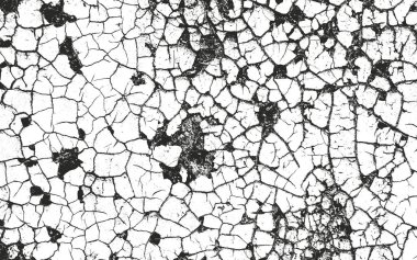 Çatlak betonun sıkıntılı örtülü dokusu