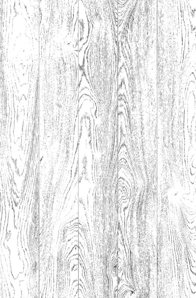 Distressed Overlay hölzerne Rinde Textur — Stockvektor
