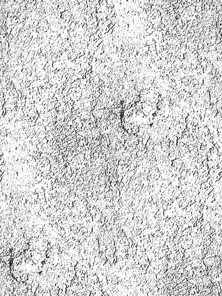 Overlay textuur van gebarsten beton — Stockvector