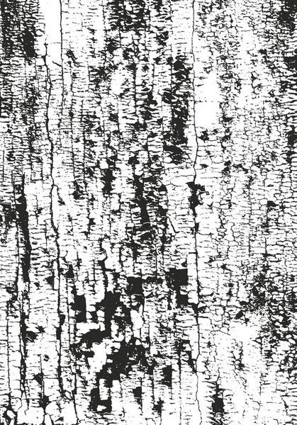 Texture en bois d'écorce de superposition perturbée — Image vectorielle