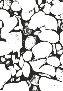 Çatlak betonun sıkıntılı örtülü dokusu