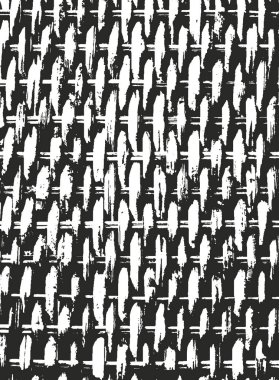 Bambu dokuma sıkıntılı bindirme doku