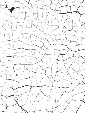 Çatlak betonun sıkıntılı örtülü dokusu