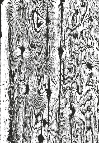 Distressed overlay wooden bark texture — Stock Vector