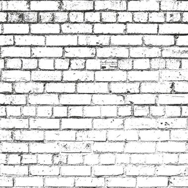 Sıkıntılı bindirme doku eski tuğla