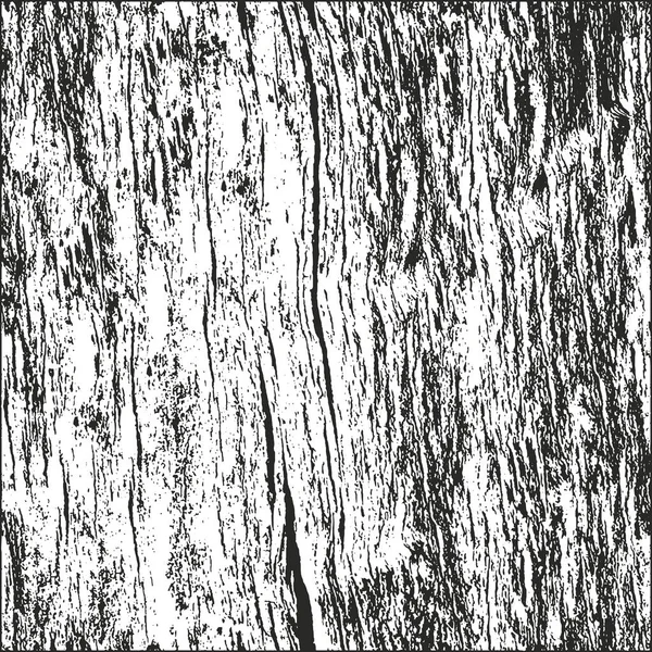 Distressed overlay wooden bark texture — Stock Vector