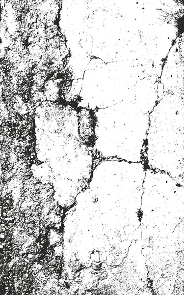 Niepokojąca powłoka tekstury pękniętego betonu — Wektor stockowy