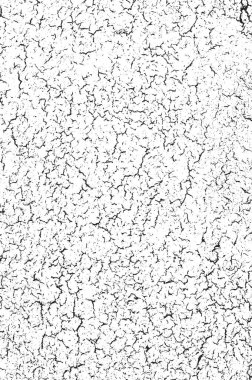 Çatlak betonun sıkıntılı örtülü dokusu