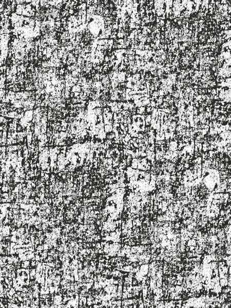 Distressed Overlay Textur von rissigem Beton — Stockvektor