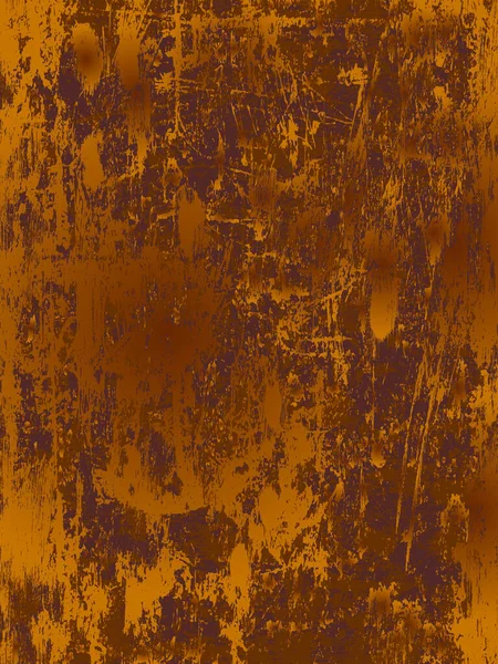 Textura superpuesta angustiada de metal pelado oxidado — Vector de stock