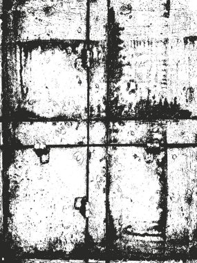 Paslanmış metalin sıkıntılı kaplama dokusu