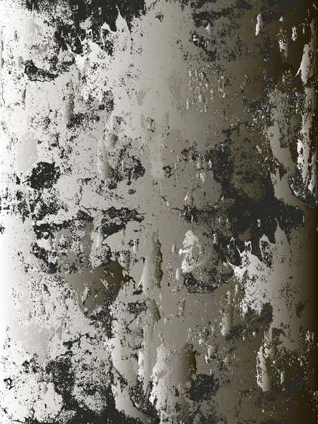 錆びた剥がれた金属の落ち込みオーバーレイテクスチャ — ストックベクタ