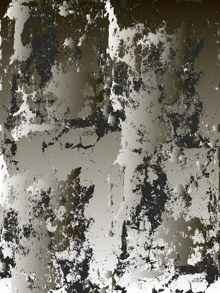 Tekstur overlay yang tertekan dari logam berkarat - Stok Vektor