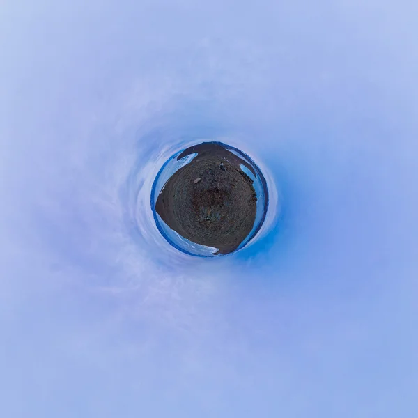 Сферична Панорама Світанок на Olkhon острові, Мис mare голова. — стокове фото
