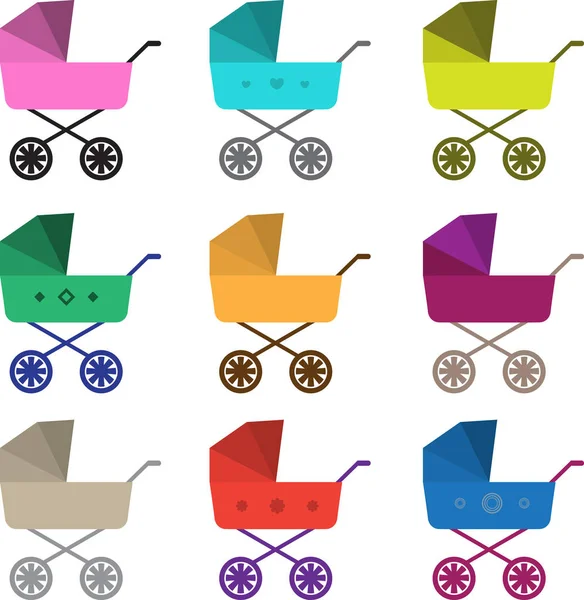 Bebek arabalarının simge renk